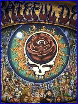 EMEK Grateful Dead 1973 Print Winterland Giclee Poster Sold Out Mint Condition