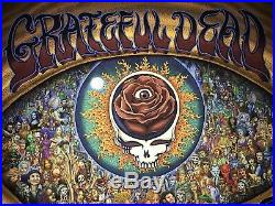 EMEK Grateful Dead 1973 Print Winterland Giclee Poster Sold Out Mint Condition