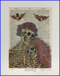 EMEK Grateful Dead Dictionary Skeleton Couple GD50 Fare Thee Well