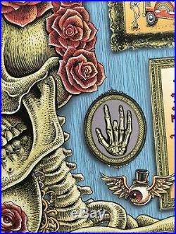 EMEK Grateful Dead Fare Thee Well Poster Signed and Numbered GD50 Chicago 2015