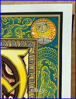 EMEK Grateful Dead GREEN Variant Screen Print Poster #270/325? SHIPS FAST