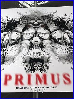 EMEK Primus Print Concert Poster Los Angeles Slayer Forum Tool NIN Grateful Dead