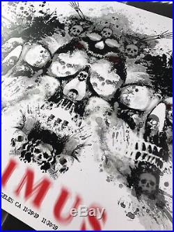EMEK Primus Print Concert Poster Los Angeles Slayer Forum Tool NIN Grateful Dead