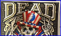 Early Tour Opener Dead & Company RARE Poster 2016 S/N PNC Charlotte NC Sarbossa