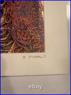 Emek Dead Dictionary Print Grateful Dead Chicago 2015 Art Print Limited Edition