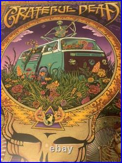 Emek Grateful Dead Purple Variant Poster Dead Company San Francisco 60