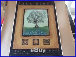 Emek Paul Simon Santa Barbara Velvet Poster Radiohead only 15 copies printed
