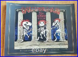 Everything is Dead Stanley Mouse Rare Grateful Dead Fare Thee Well Signed Print