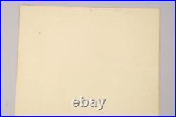 Ex. Rare Vintage 1984 Grateful Dead East Coast Tour Concert Poster 11x17