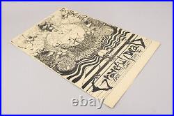 Ex. Rare Vintage 1984 Grateful Dead East Coast Tour Concert Poster 11x17