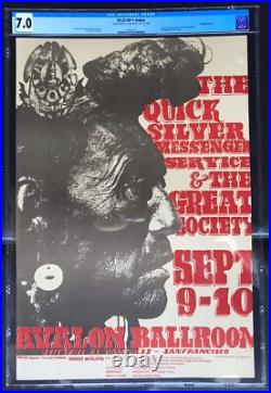 FD-25-OP-1 INDIAN Original 1st. Print Cert. CGC 7.0 Family Dog Poster