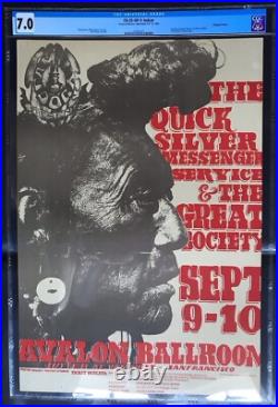 FD-25-OP-1 INDIAN Original 1st. Print Cert. CGC 7.0 Family Dog Poster