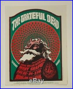 FD 40 Grateful Dead And Moby Grape Original 1966 Concert Handbill