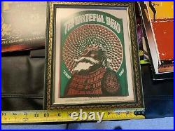 FD 40 Grateful Dead Hippie Santa Claus Original 1966 Concert Handbill Framed