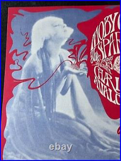 FD 43 -1 Original Human Be-In Moby Grape Beautiful Concert Poster from 1967 AOR