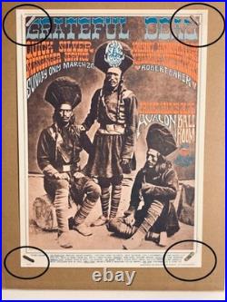 FD-54 OP-1 Poster Family Dog Avalon Ballroom Grateful Dead Quicksilver 1967 HTF