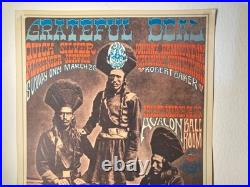 FD-54 OP-1 Poster Family Dog Avalon Ballroom Grateful Dead Quicksilver 1967 HTF