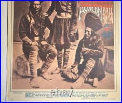 FD-54 OP-1 Poster Family Dog Avalon Ballroom Grateful Dead Quicksilver 1967 HTF