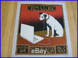 FILLMORE POSTER era Chuck Sperry Pearl Jam