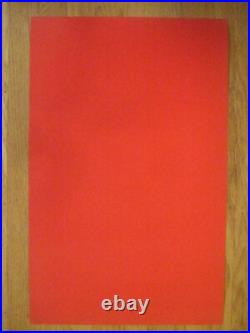 FILLMORE POSTER era Head Shop poster Smoke 1961 Esoteric Poster Co