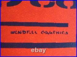 FILLMORE POSTER era Head Shop poster Smoke 1961 Esoteric Poster Co