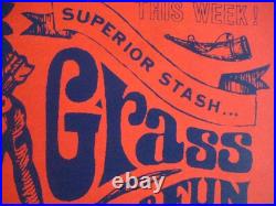 FILLMORE POSTER era Head Shop poster Smoke 1961 Esoteric Poster Co