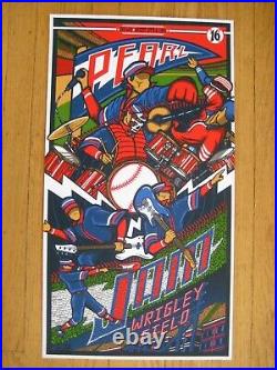 FILLMORE POSTER era Pearl Jam Brad Klausen Wrigley Field 2016