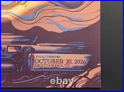 FOIL Billy Strings Poster Tivoli Theater LE 14/50 Chattanooga 10/20 Sadie Mays FOIL Billy Strings Poster Tivoli Theater LE 14/50 Chattanooga 10/20 Sadie Mays
