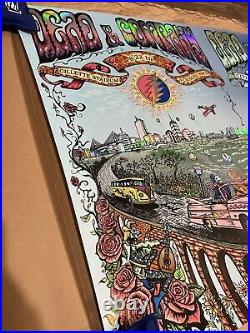 FOIL Dead And Company UNCUT DIPTYCH Poster Gillete Foxboro Citi Field NY 2019 AP