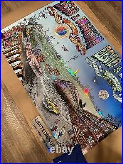 FOIL Dead And Company UNCUT DIPTYCH Poster Gillete Foxboro Citi Field NY 2019 AP