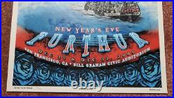 FURTHER SF Poster NYE 2009 #263/750 Phil Lesh Bob Weir Bill Graham Auditorium
