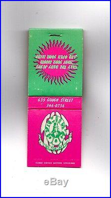 Family Dog Presents Matchbook 1966 Authentic Chet Helms Logo Graphics EXC RARE