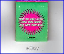 Family Dog Presents Matchbook 1966 Authentic Chet Helms Logo Graphics EXC RARE