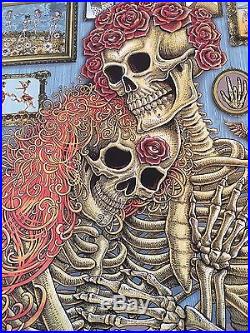 Fare Thee Well 2015 Tour Grateful Dead Original Signed EMEK Poster