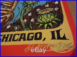 Fare Thee Well Grateful Dead Chicago Munk One Poster Set VIP Artist Edition