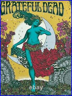 Fare Thee Well Grateful Dead Nude Dancer with Turtles Original Concert Poster