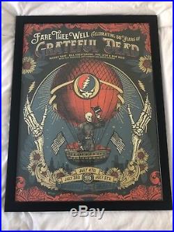 Fare Thee Well Justin Helton 2015 Print Chicago Grateful Dead #382