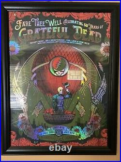 Fare thee well poster, Justin Helton/ Grateful Dead