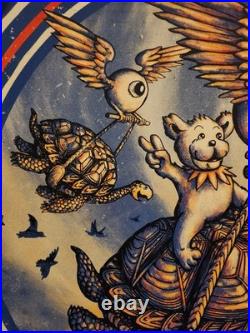 Featured Is This Beautiful Grateful Dead Print Extremely Rare Artist Proof