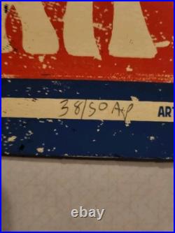 Featured Is This Beautiful Grateful Dead Print Extremely Rare Artist Proof