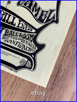 Fillmore Poster era Grateful Dead handbill