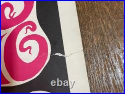 Fillmore West Concert Poster Grateful Dead 1966 B. G. 17 Jefferson Airplane