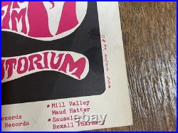 Fillmore West Concert Poster Grateful Dead 1966 B. G. 17 Jefferson Airplane