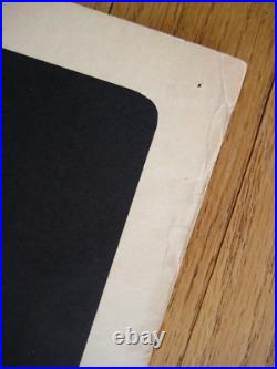 Fillmore poster Grateful Dead 1st printing 1966 B. G. 17