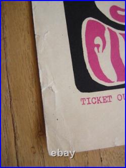 Fillmore poster Grateful Dead 1st printing 1966 B. G. 17