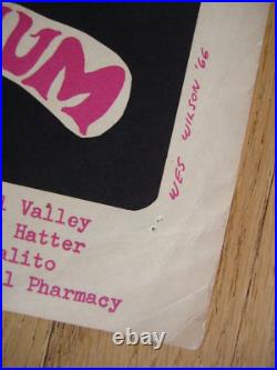 Fillmore poster Grateful Dead 1st printing 1966 B. G. 17