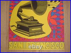 Fillmore poster era 1968 Ruth Garbell KYA Radio 1967