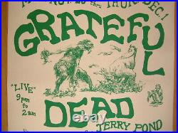 Fillmore poster era Grateful Dead. Matrix 1966