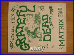 Fillmore poster era Grateful Dead. Matrix 1966