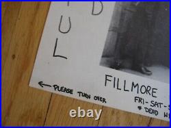 Fillmore poster era Grateful Dead Sons of Champlin 1968